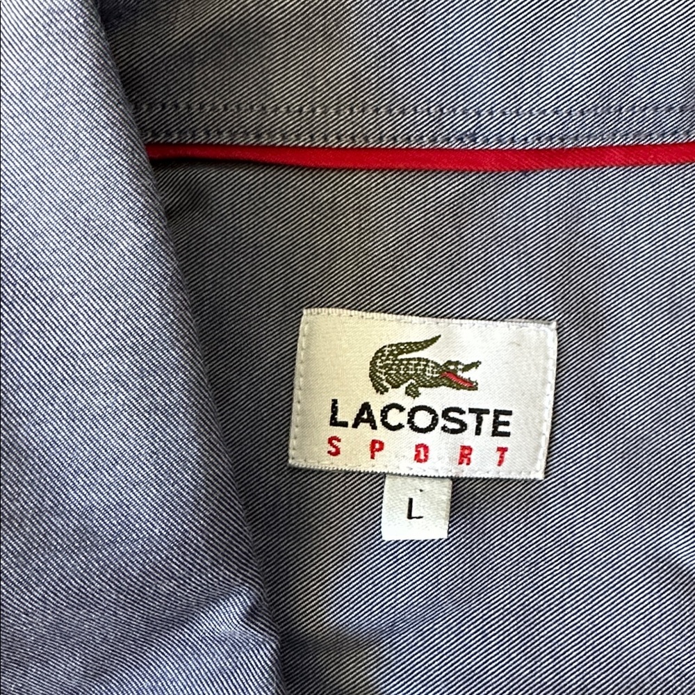 Lacoste button down NWOT - Picture 3 of 3